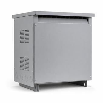 A ventilated dry-type transformer enclosure