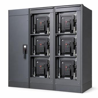 Low-voltage switchgear section
